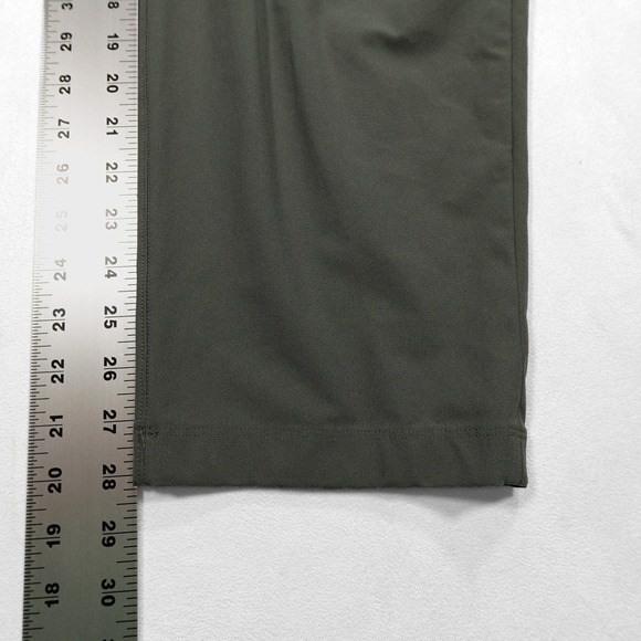 LULULEMON Men's 36x28 Grey Eucalyptus ABC Classic Fit Warpstreme Trouser Pants - Picture 6 of 7